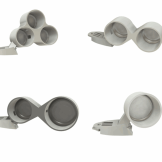 Addon gauge pods for DDV Mount (Driver's Defrost Vent)